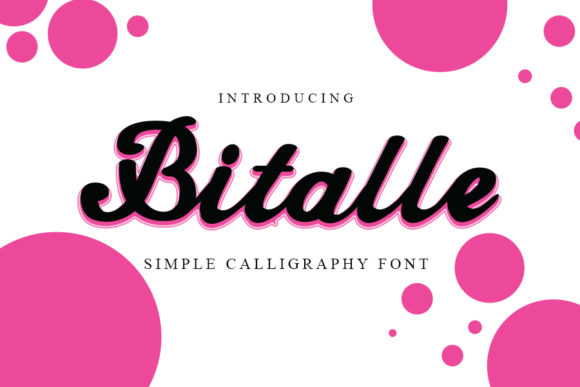 Bittale Font Review: A Classy Handwritten Typeface for Real Business Branding