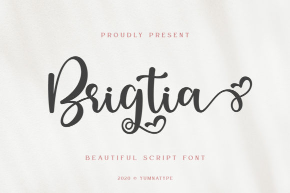 Brigtia Font: A Script Typeface That Elevates Digital Design
