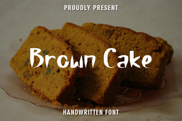Brown Cake: A Handwritten Font That Adds Warmth to Every Design