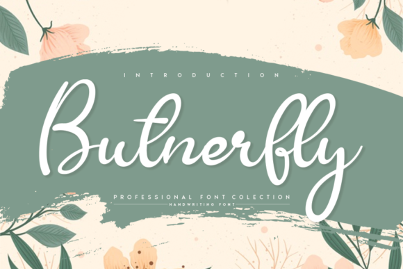 Butnerfly Font: A Script Amp Typeface for Business Elegance
