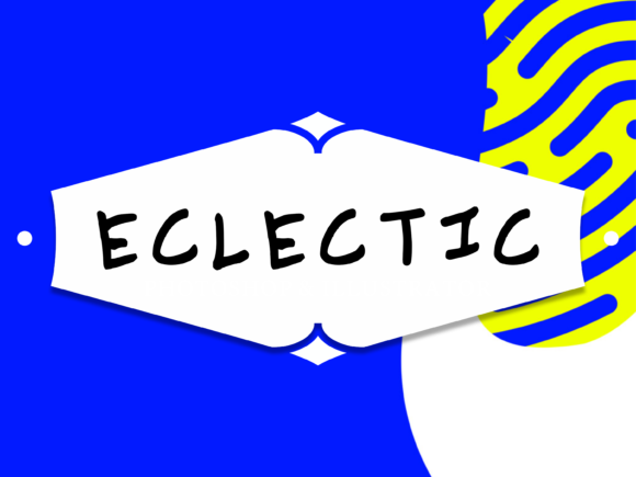 Eclectic Font: A Quirky Typeface for Creative Makers
