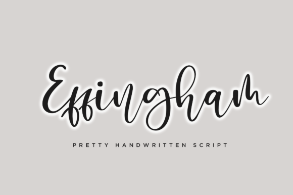 Effingham: A Handwritten Font That Elevates Web Design