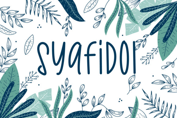 Enhance Your Digital Designs with the Syafidol Handwritten Font