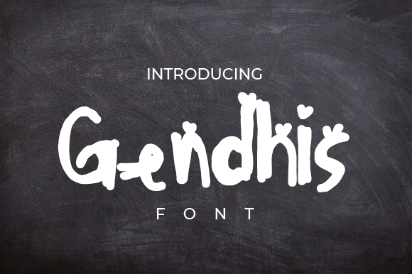 Gendhis: A Handwritten Typeface for Modern Editorial Design