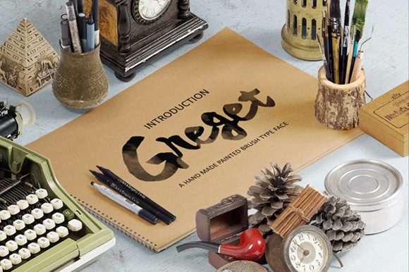 Greget: A Handwritten Typeface That Feels Just Right
