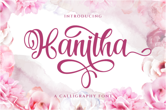 Hanitha Font: A Handwritten Typeface That Elevates Campaign Design