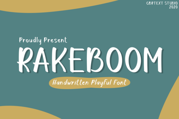 Rakeboom: A Handwritten Typeface for Modern Branding
