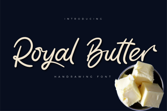 Royal Butter Font: A Script Amp Typeface That Elevates Campaign Design