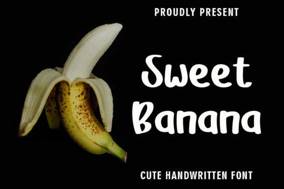 Sweet Banana: A Handwritten Typeface That Adds Warmth to Web Design