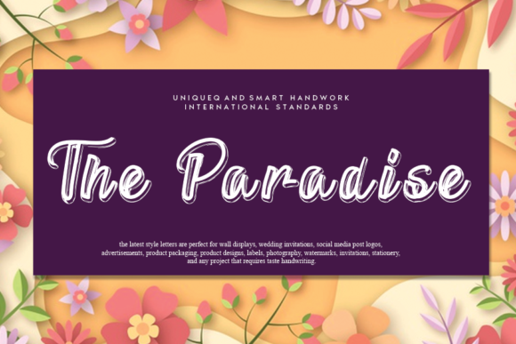The Paradise Font: A Designer’s Love Letter to Modern Branding