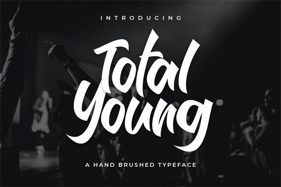 Total Young: A Handwritten Font for Modern Editorial Design